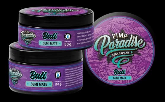 Cera Bali Pimp Paradise, potes de 100 g y 50 g