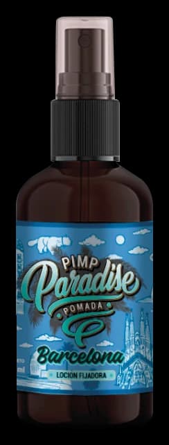 Loción fijadora Barcelona Pimp Paradise en spray de 100 ml